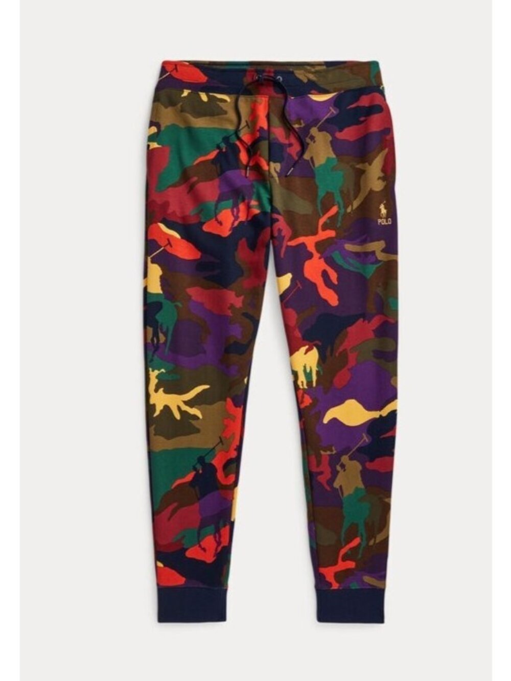 Men's Polo Ralph Lauren Big Pony Camo Double Tech Sweat Jogger Pants Sz S